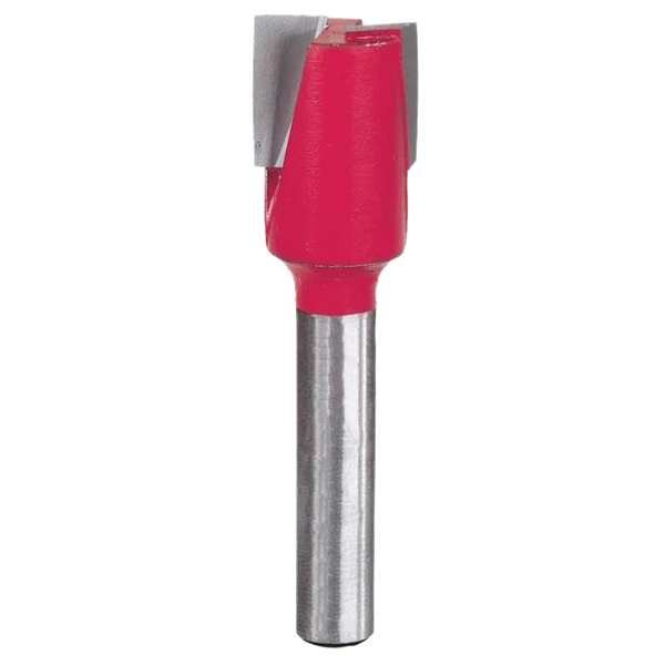 DR16100 Mortising Router Bit, 1/2 in Dia Cutter, 1/2 in L Cutting, 2 in OAL, 1/4 in Dia Shank, 2-Cutter, Carbide
