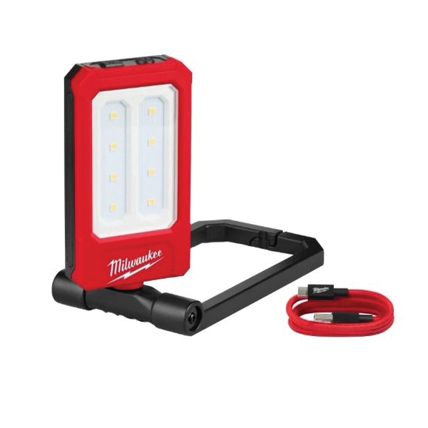 2013R Magnetic Task Light, 1 A, 4 V, Lithium-Ion Battery, LED Lamp, Black