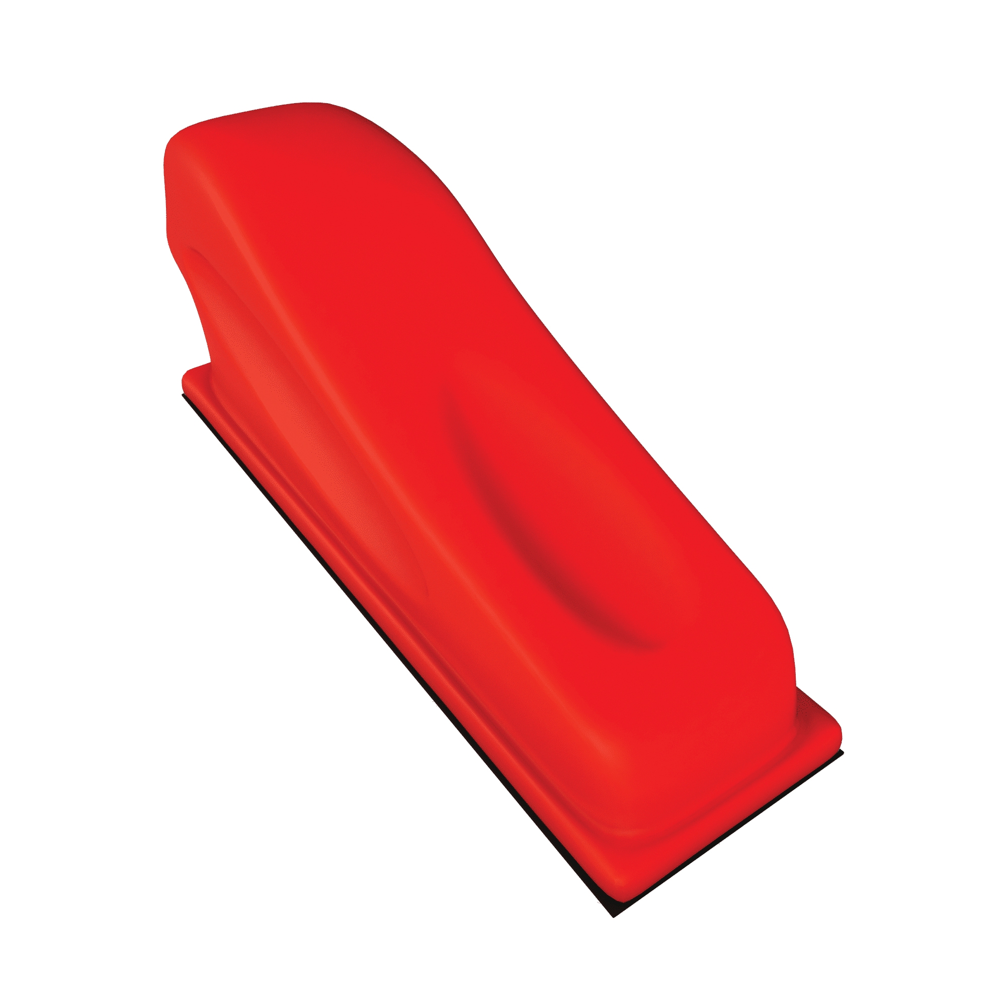 Comfort-Grip DFBZIPTOOL01G Detail Sanding Block, 3-1/2 in L, 1 in W, 80, 120, 220 Grit, Aluminum Oxide Abrasive