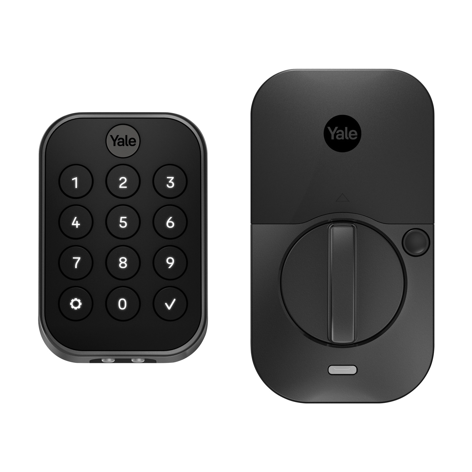 Assure Lock 2 Series YRD430-BLE-BSP Key-Free Keypad with Bluetooth, Grade 2 Grade, Zinc, Black Suede