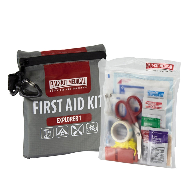 Pac-Kit Explorer 1 Series 96008 Watertight First Aid Kit, 67-Piece