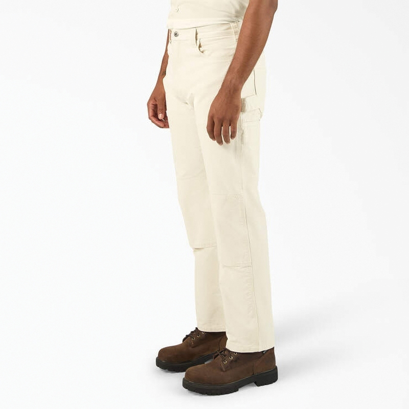 Dickies A861P0WH34X34 Double Knee Painter's Pants, 34 in,