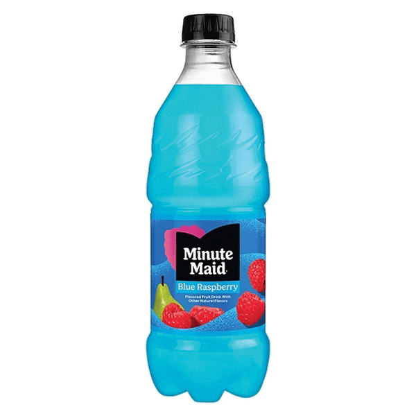 Minute Maid 157396 Minute Maid 157396 Beverage, Blue Raspberry, 20 fl-oz Bottle - 1