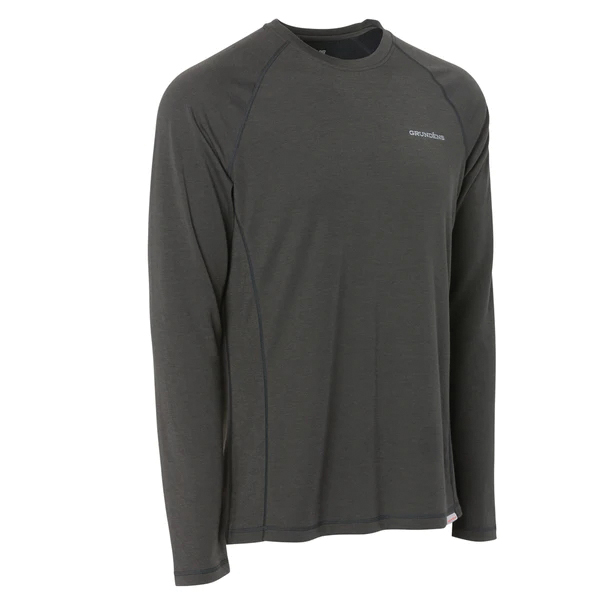 Grundens Grundies Series 30005-025-0015 Crew Top, L, Gray - 4
