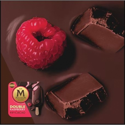 Magnum 64396550 Ice Cream, Bar, Double Raspberry, 9.12 oz - 4