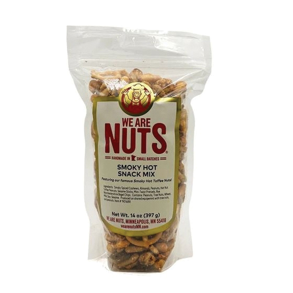 We Are Nuts 19016FSM Snack Mix, Smoky Hot, 14 oz Bag - 2