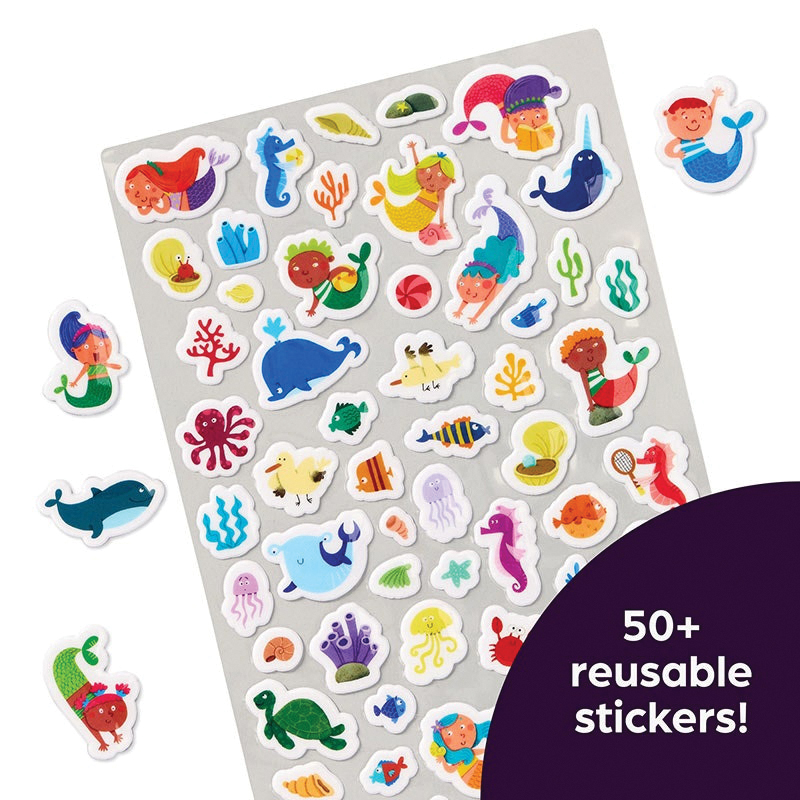 Highlights 1639622559 Activity Book, Mermaid Hidden Pictures Puffy Sticker Playscenes, 3 to 6 years - 3