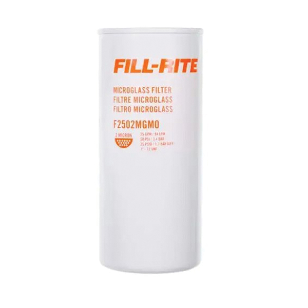 F2502MGM0 Filter, White, For: Fill-Rite 1200KTG9075 and 1200KTG9100 Filter Heads