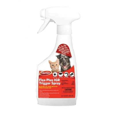 82100051 Flea Plus IGR Trigger Spray, Liquid, Clear, 16 oz