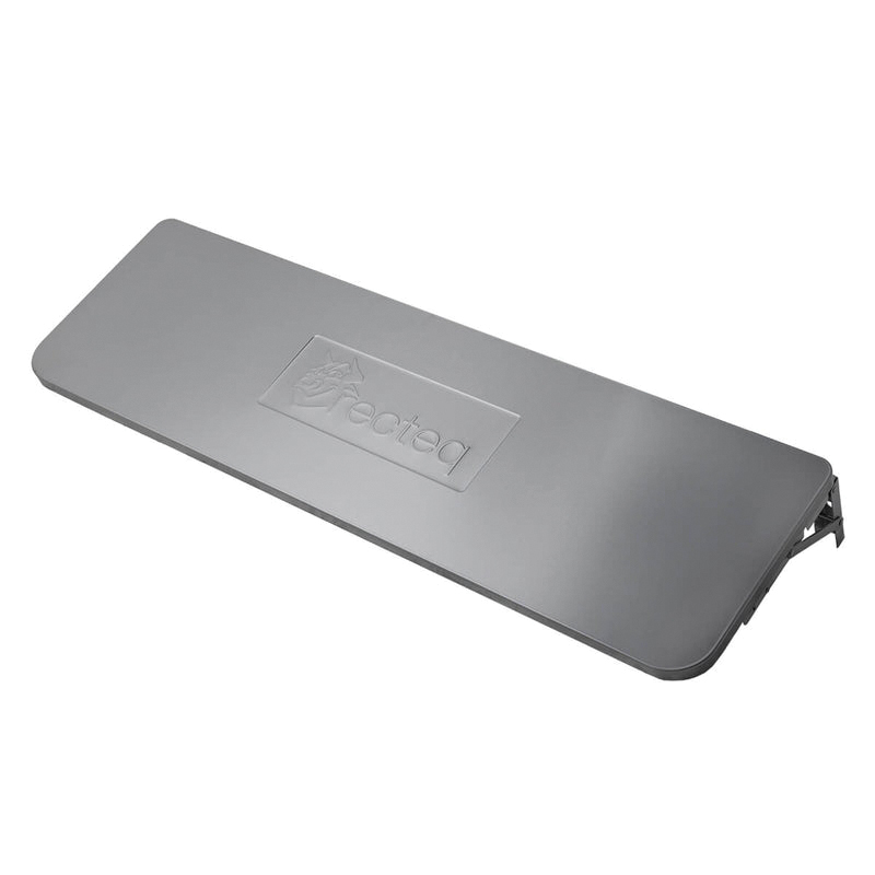 AC800DBFFS Front-Folding Shelf, Stainless Steel, Brushed