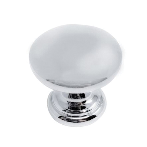 Summerland Series 12159 Cabinet Knob with Ring Base, 1 in Projection, Zinc, Satin Nickel