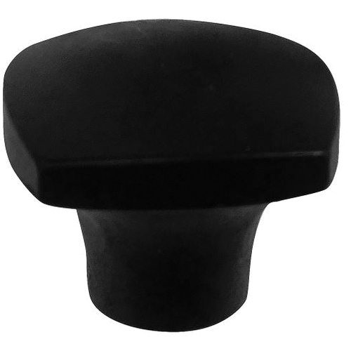 Aventura Series 74420 Cabinet Knob, 0.9 in Projection, Zinc, Matte Black