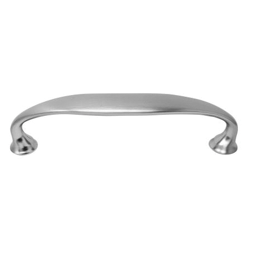 Wellington Series 12259 Rounded Foot Cabinet Pull, 1.06 in L Handle, 0.64 in H Handle, 4.33 in Projection, Zinc