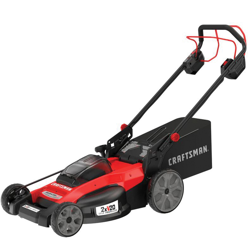 V20 Series CMCMWSP220P2 Self-Propelled Push Mower, Battery Included, 5 Ah, 20 V, Lithium-Ion, 20 in W Cutting