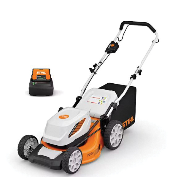 RMA 348 Series WA31-211-0000-US Lawn Mower Kit, Battery Included, 18.1 in W Cutting, 2-Blade