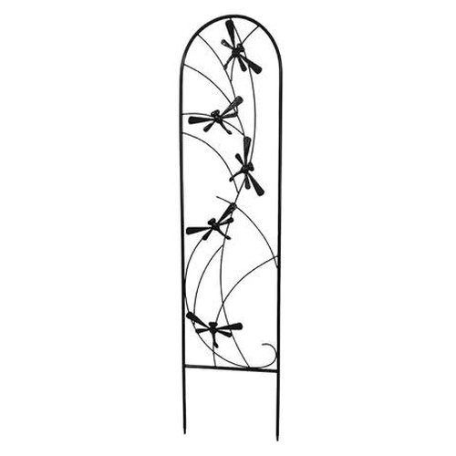 58060 Pot Trellis, 3/4 in OAL, 10 in OAW, 40 in OAH, Steel, Black