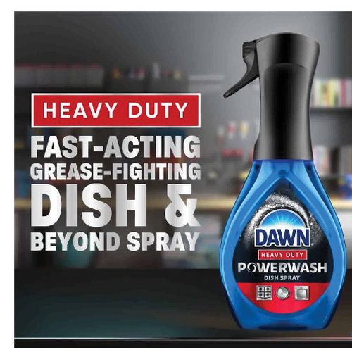 Dish Spray, Dawn, Powerwash Heavy-Duty, 16 oz Bottle, Liquid, Fresh - 2