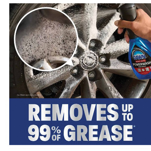 Dish Spray, Dawn, Powerwash Heavy-Duty, 16 oz Bottle, Liquid, Fresh - 4