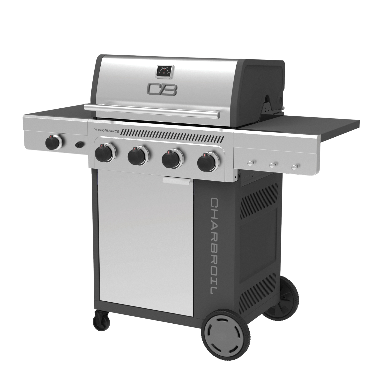 Gas Grill Cabinet with Burner, Char-Broil, FlavorMax Performance Series, 30,000 Btu, Liquid Propane - 2