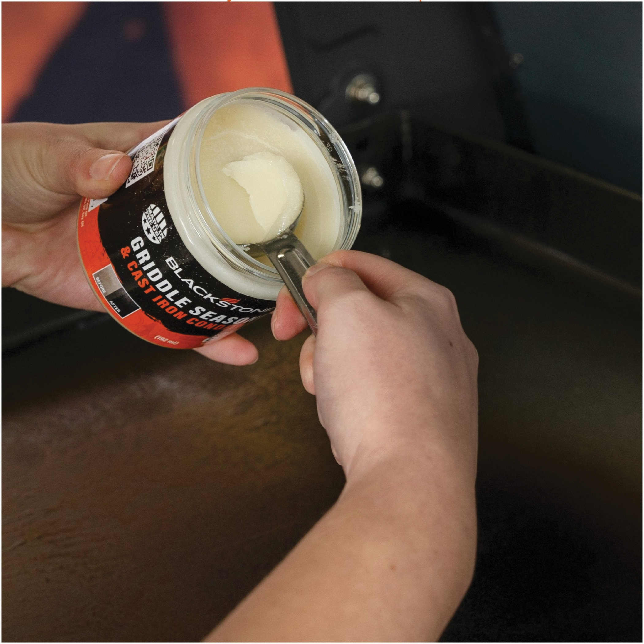 2-in-1 Griddle Seasoning and Conditioner, Blackstone, Beige - 2
