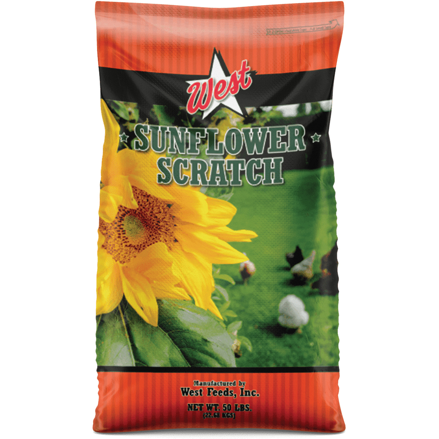 SUNFLOWERSCRATH Poultry Feed, 50 lb