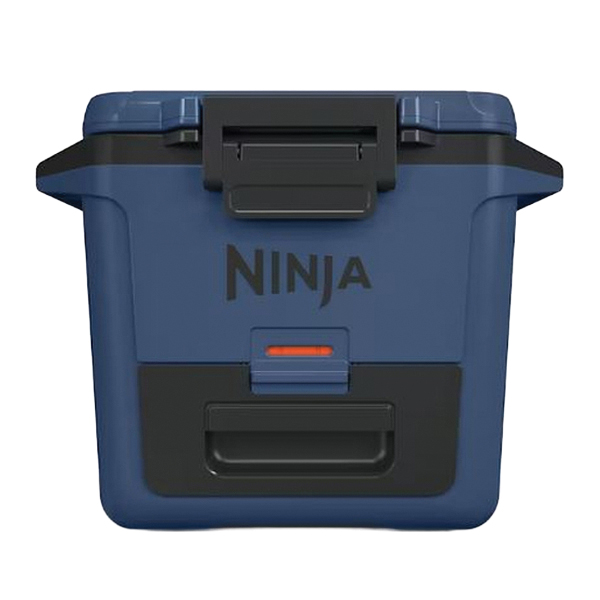 FrostVault FB131CBL Hard Cooler with Dry Zone, 30 qt Cooler, Polypropylene, Blue, 5 days Ice Retention