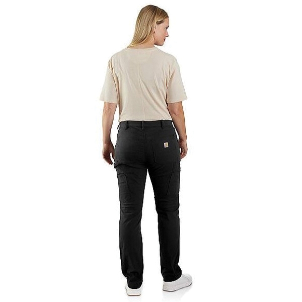 Carhartt 105113-N04-10 Canvas Pants, 10, 31 in, 29-3/4 in L, Black, Relaxed Fit, Regular, Stretchable - 2