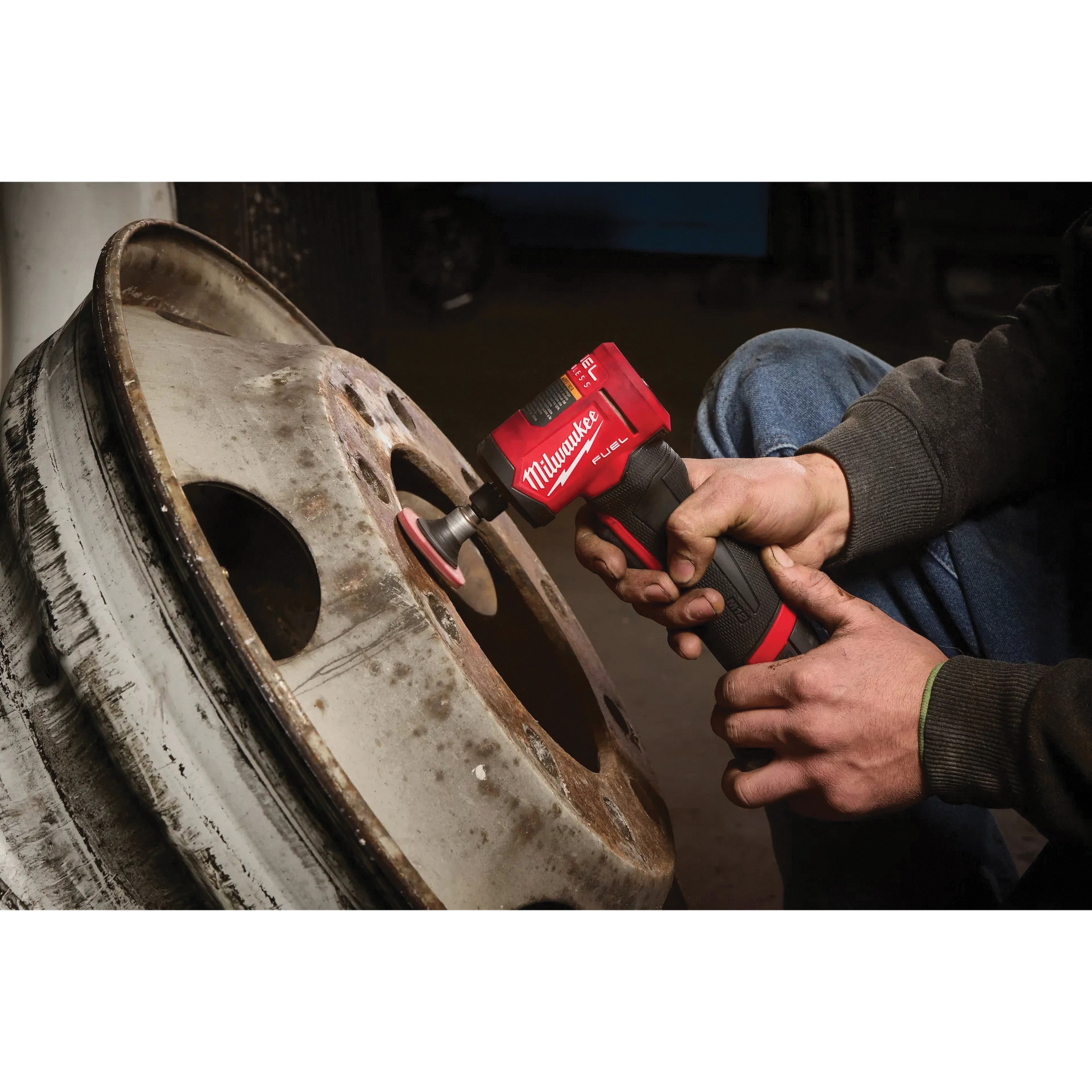Cordless Die Grinder, Milwaukee, M12 FUEL, Right Angle, 2 in Dia Wheel, 20,000 rpm Speed, Tool Only - 2