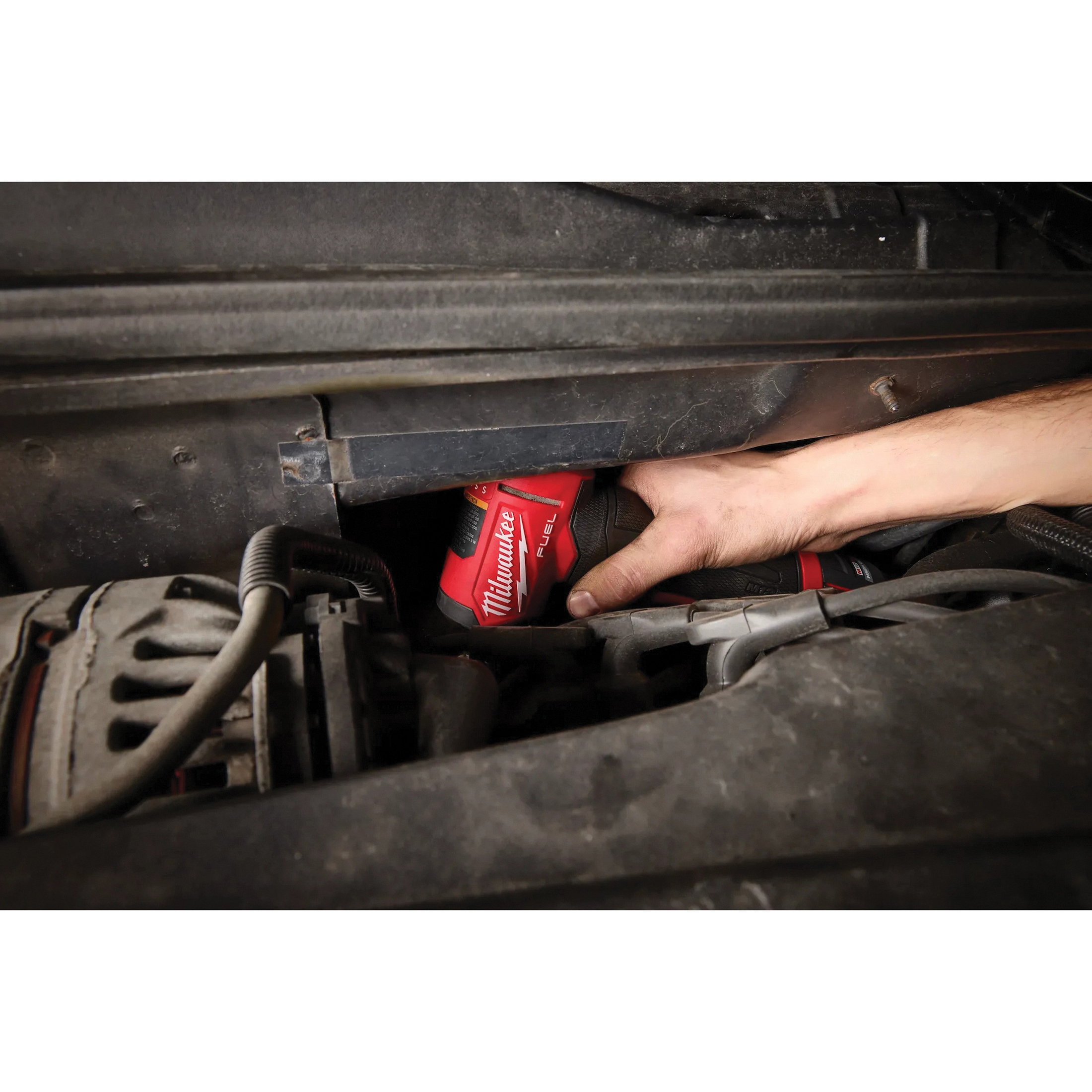 Cordless Die Grinder, Milwaukee, M12 FUEL, Right Angle, 2 in Dia Wheel, 20,000 rpm Speed, Tool Only - 3