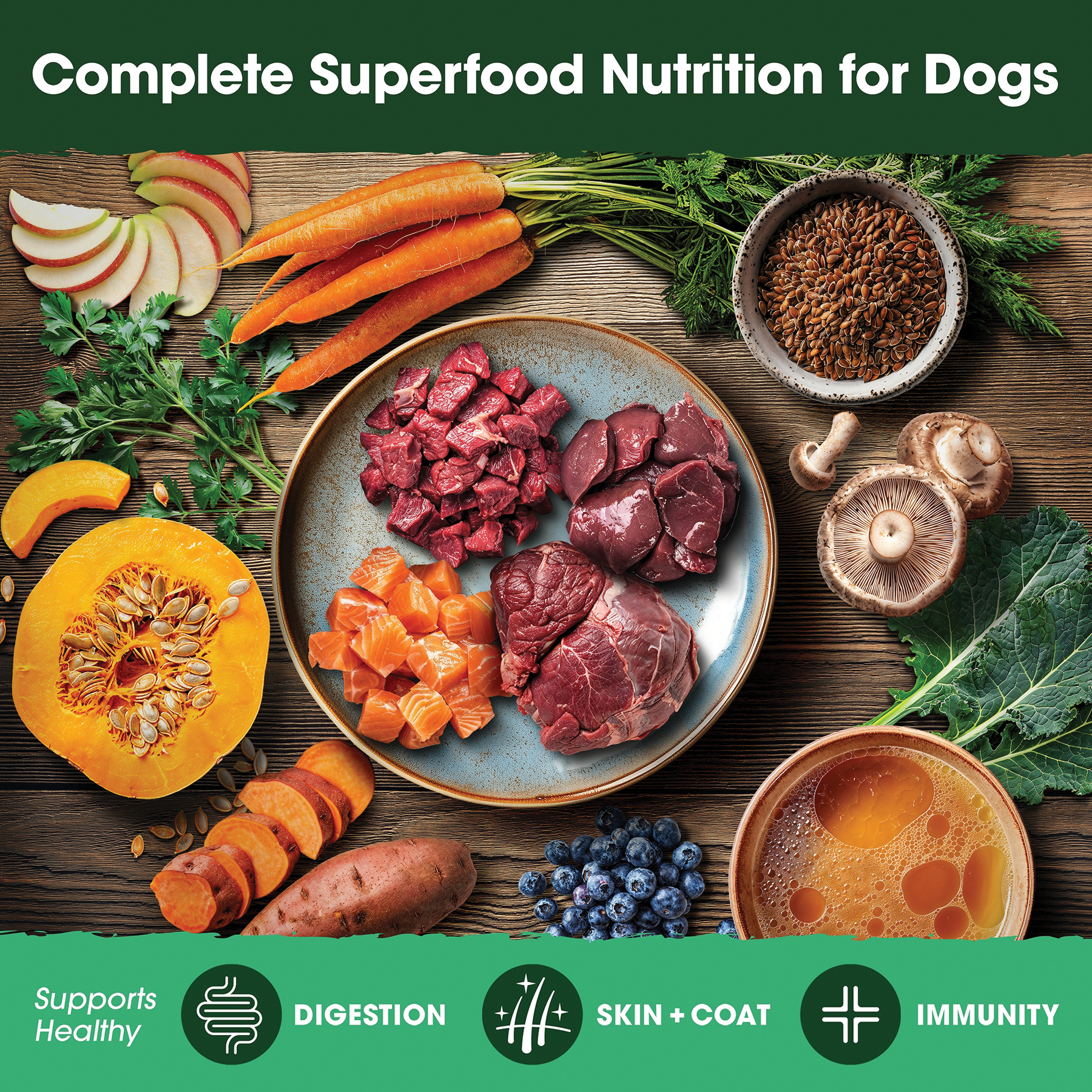 Farmland Traditions 53700322 Dog Food, Beef, 1 lb - 2