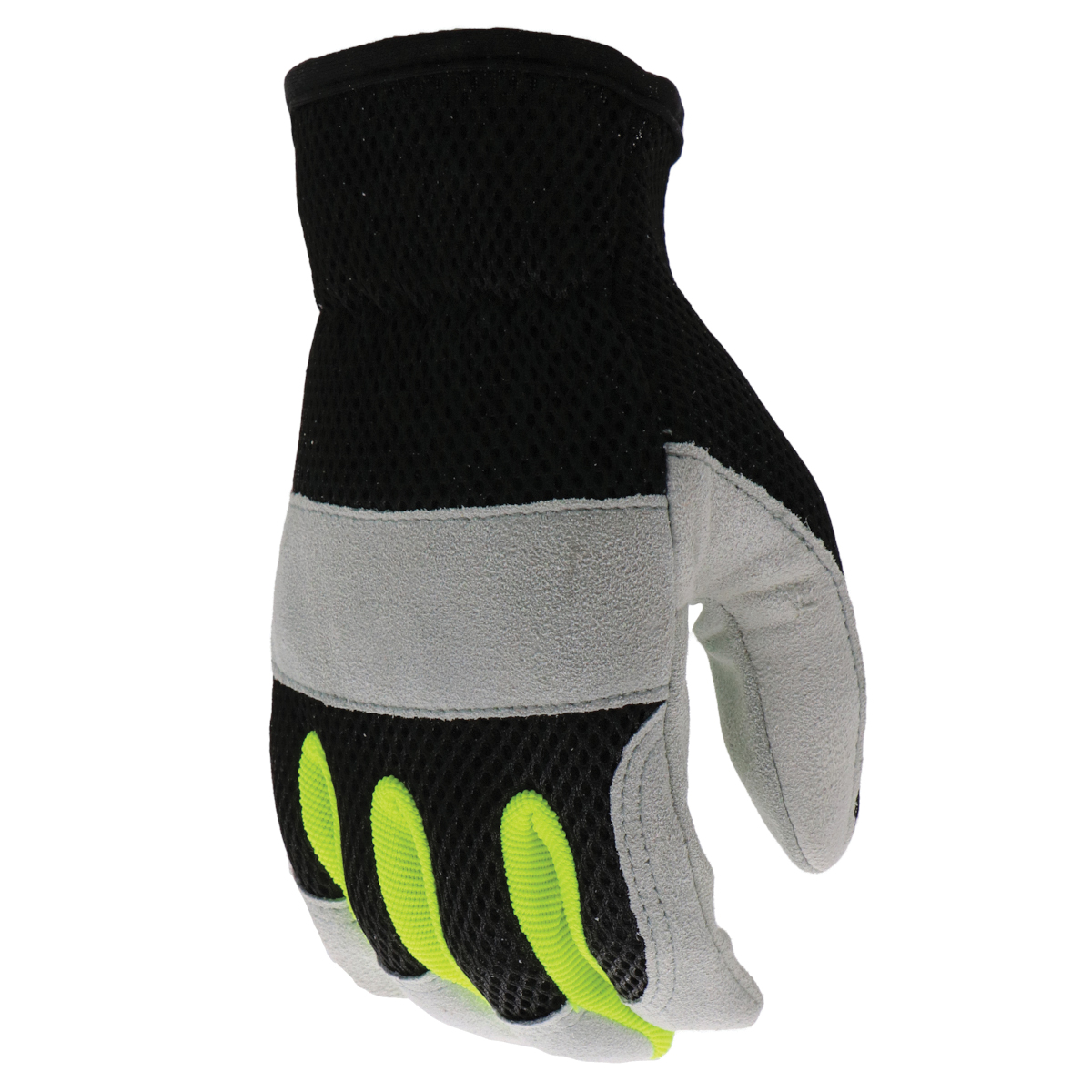 Boss Gold Series B51081-XL Palm Gloves, XL, 8-3/8 to 8-3/4 in L, Wing Thumb, Slip-On, Spandex, Black - 4