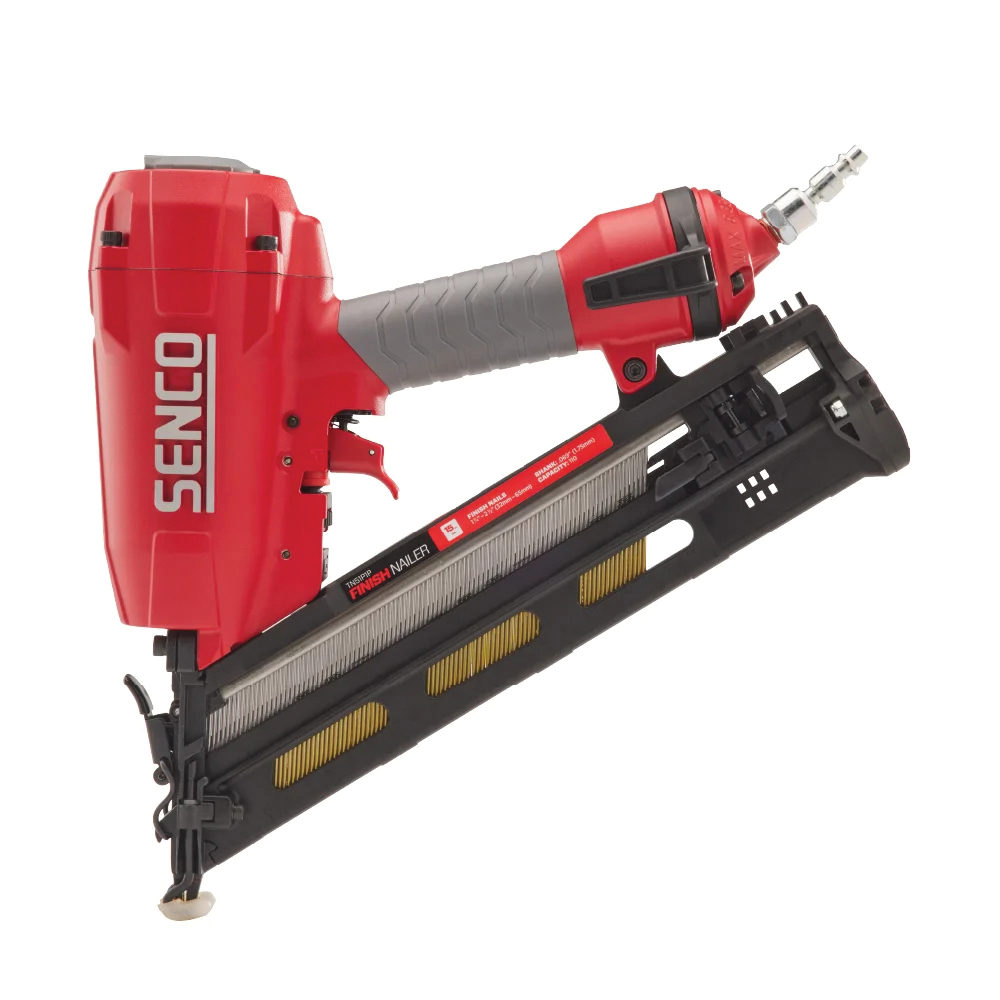 TN51P1P Finish Nailer, 110 Magazine, 34 deg Collation, Strip Collation, 1-1/4 to 2-1/2 in Fastener, 3.2 scfm Air