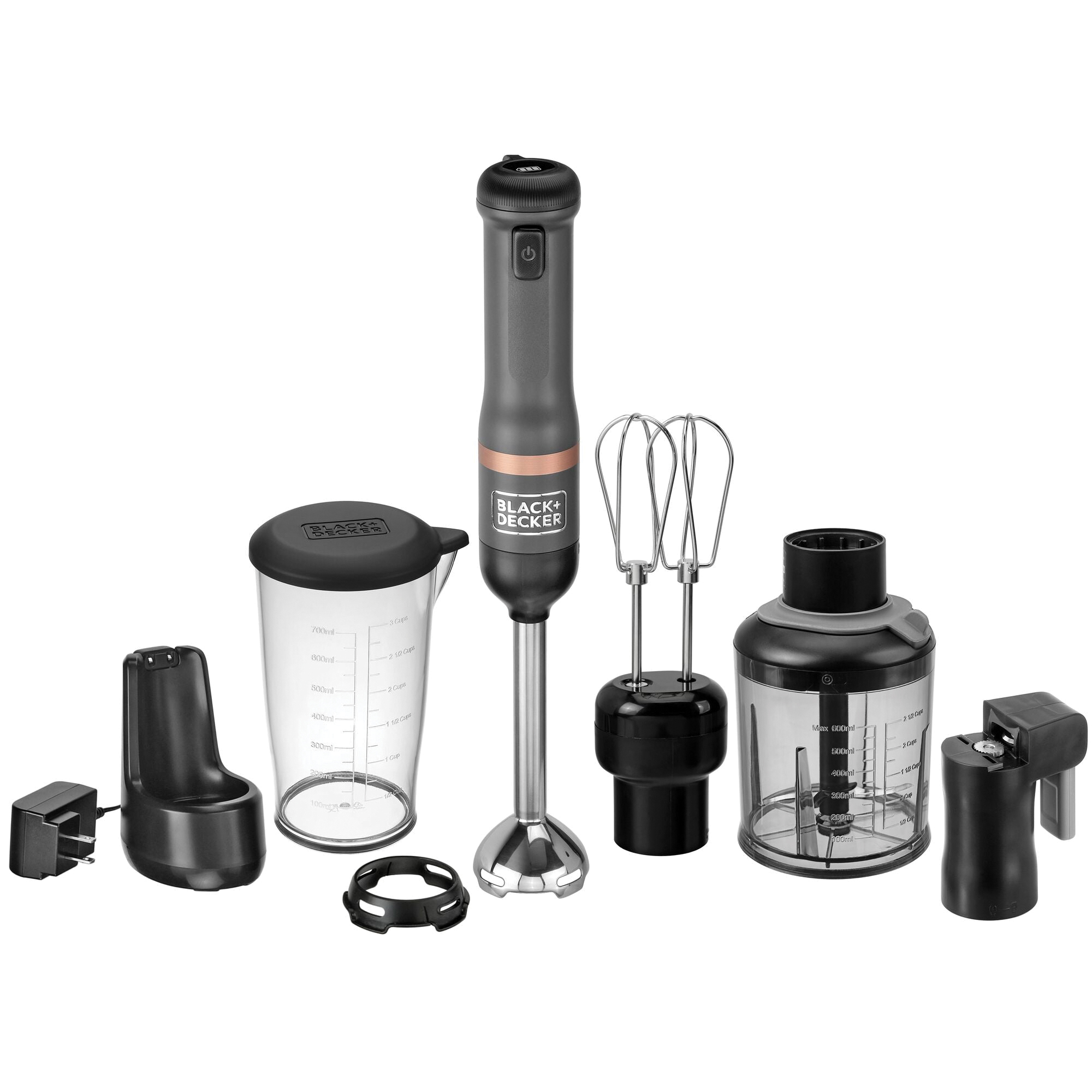 Black+Decker Kitchen Wand BCKM1014K01 Cordless 4-in-1 Kitchen Multi-tool, Gray - 2