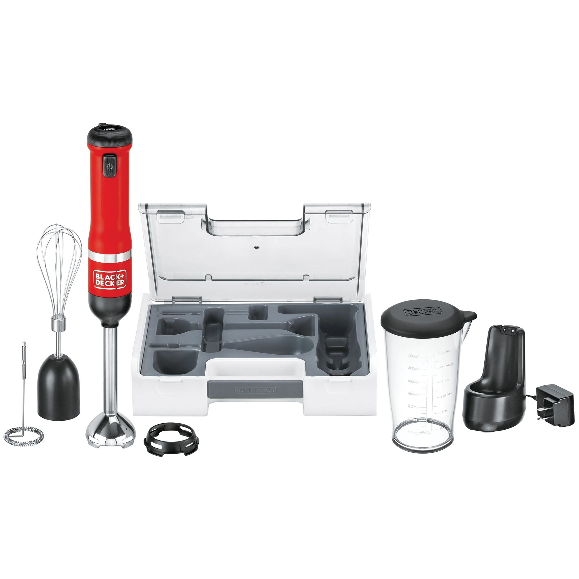 Black+Decker Kitchen Wand BCKM1013KS06 Cordless 3-in-1 Kitchen Multi-tool, Red - 2
