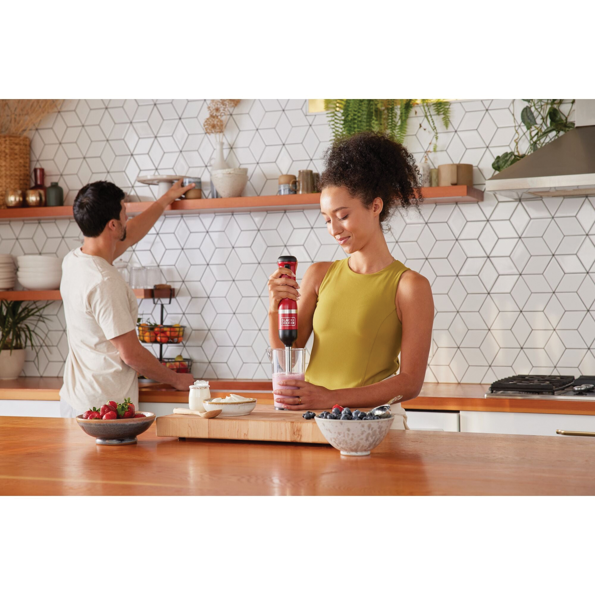 Black+Decker Kitchen Wand BCKM1013KS06 Cordless 3-in-1 Kitchen Multi-tool, Red - 5