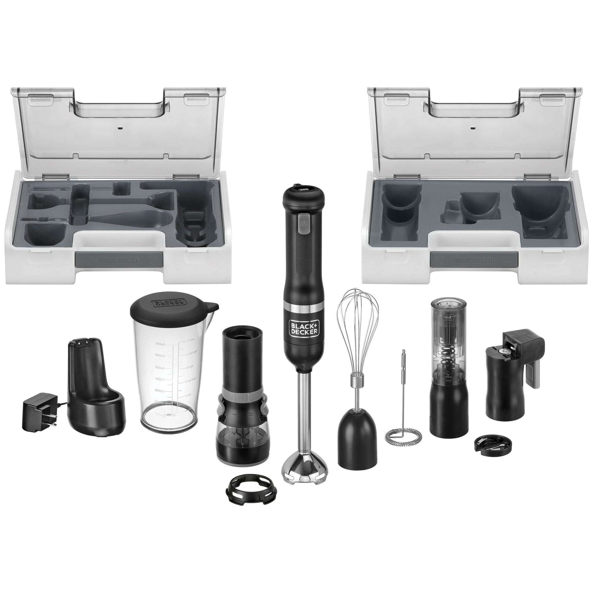 Black+Decker Kitchen Wand BCKM1016KS10 Cordless 6-in-1 Kitchen Multi-tool, 250 W, 5-Speed, Black - 2