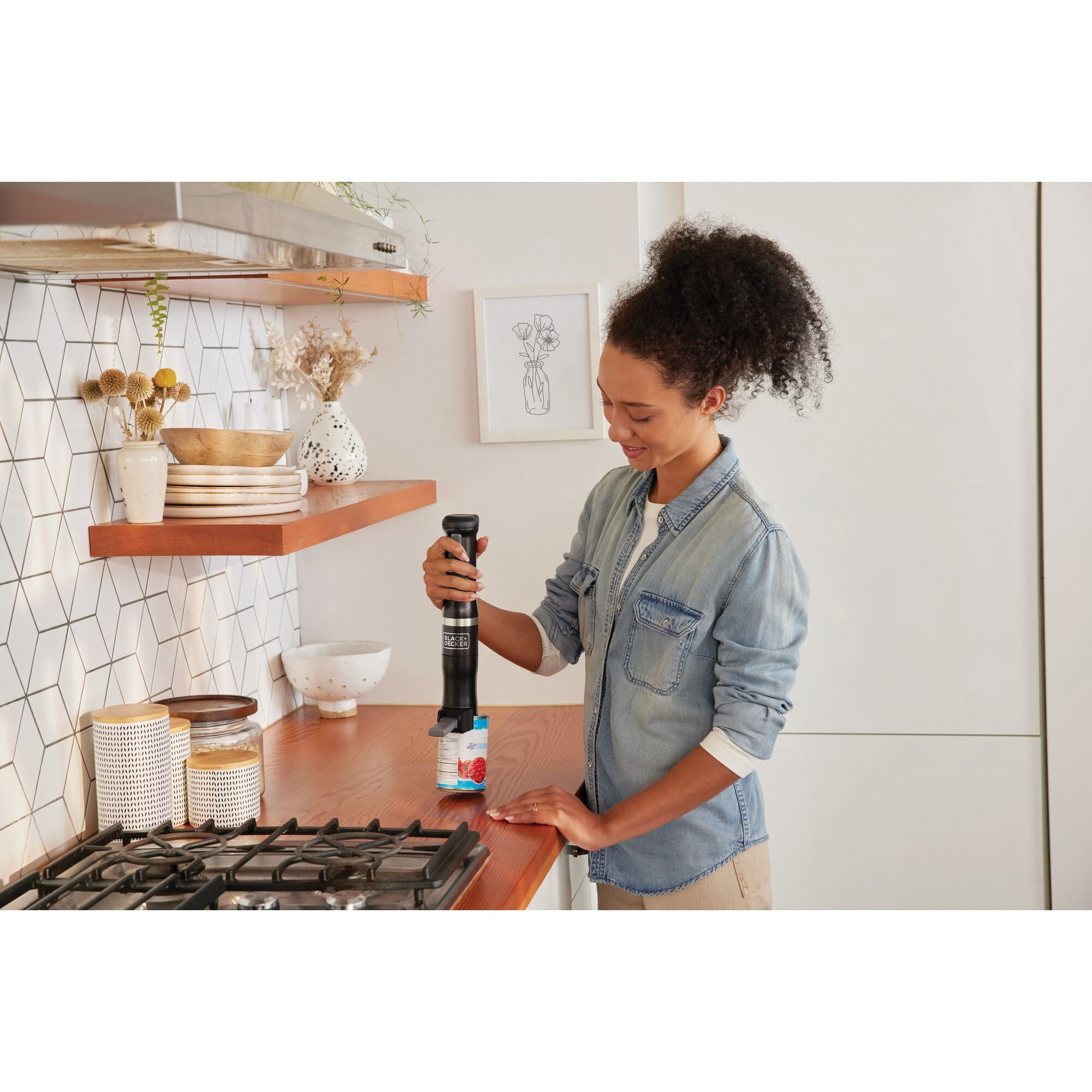 Black+Decker Kitchen Wand BCKM1016KS10 Cordless 6-in-1 Kitchen Multi-tool, 250 W, 5-Speed, Black - 5
