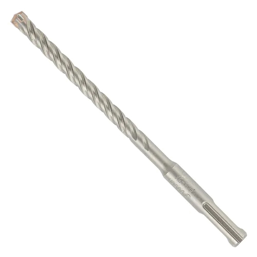 Bulldog HC4C2061 Hammer Drill Bit, 3/8 in Dia, 6 in OAL, Standard Flute, 4-Flute, 13/32 in Dia Shank, SDS-Plus Shank