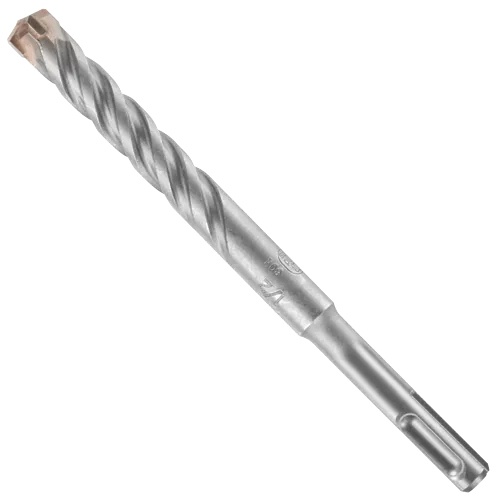 Bulldog HC4C2081 Hammer Drill Bit, 1/2 in Dia, 6 in OAL, Standard Flute, 4-Flute, 13/32 in Dia Shank, SDS-Plus Shank
