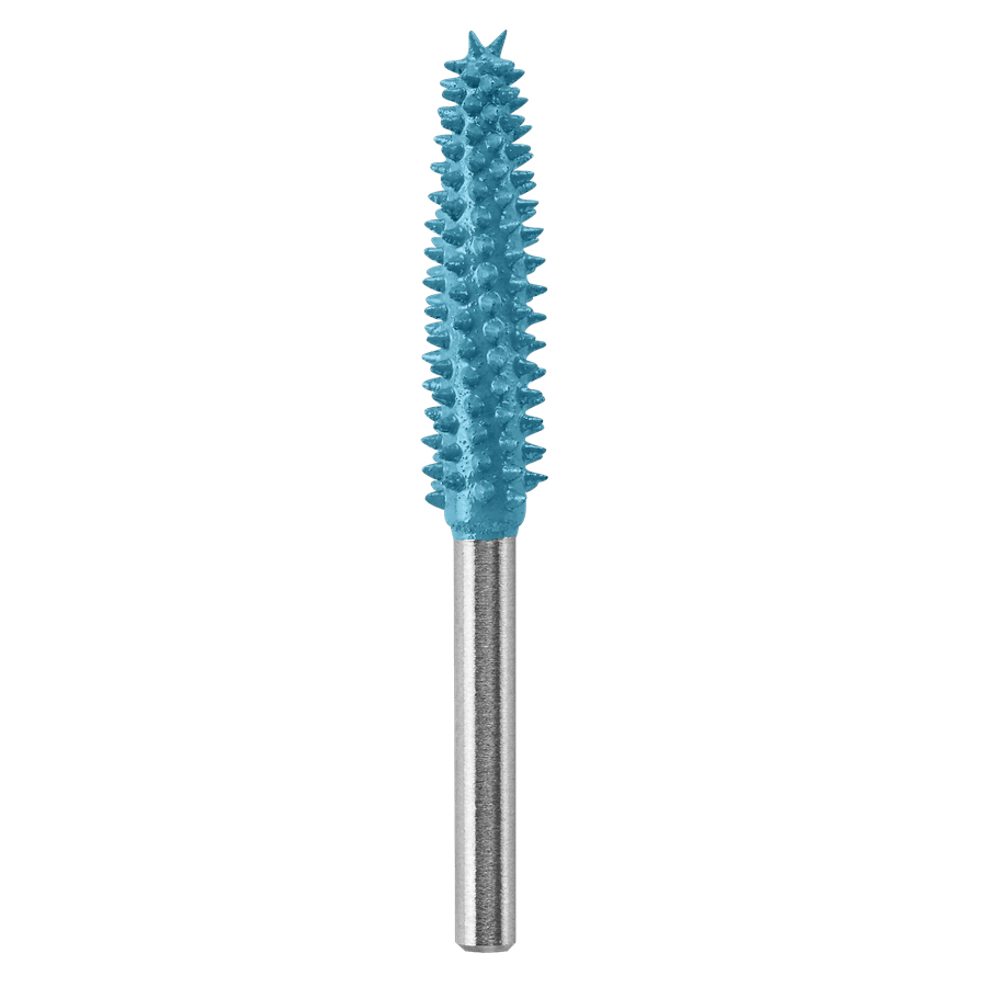 MAX Series 9952 Power Carving Bit, 1/4 in Dia, 1.79 in L, 1/8 in Dia Shank, Stainless Steel