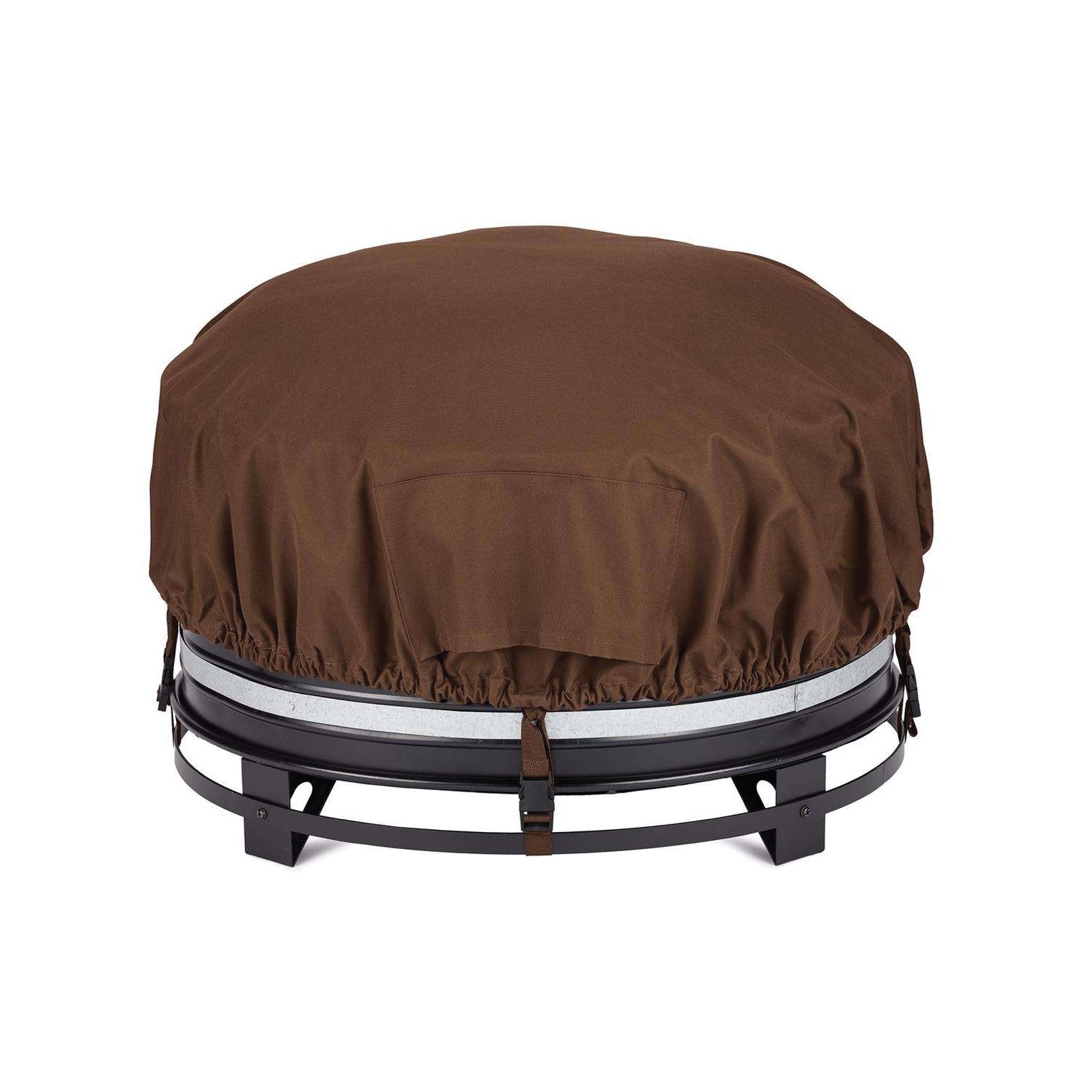 Fire Pit Cover, Living Accents, Polyester, Brown - 3