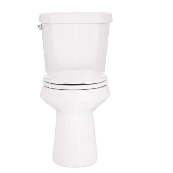 2-Piece Toilet Kit, OakBrook Collection, Round Bowl, Siphon Jet Flushing System, 1.28 gpf Flush, 12 in Rough-In - 2