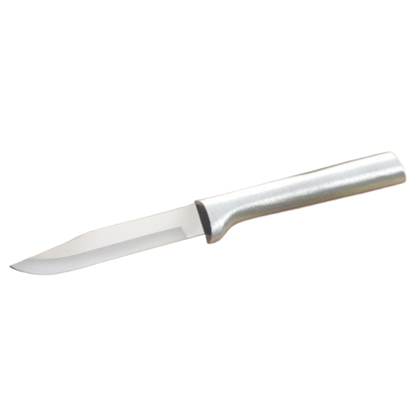 DR101 Regular Paring Knife, 3-1/4 in L Blade, High-Carbon Stainless Steel Blade, Aluminum Handle