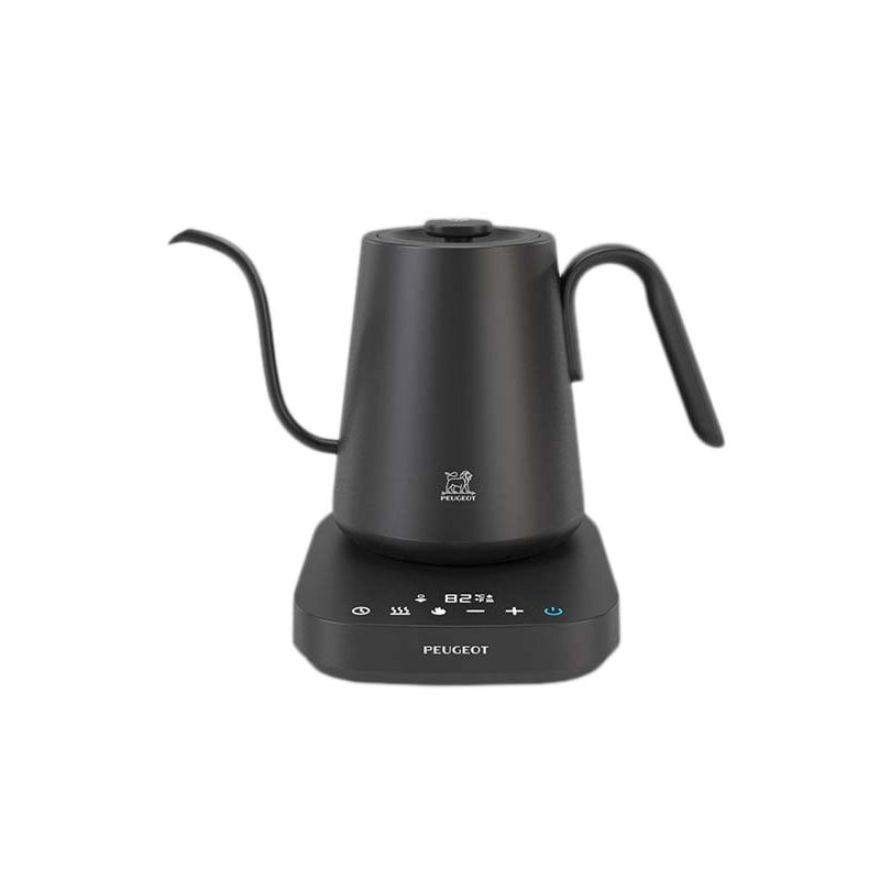 Brest Series PB-EK231 Electric Kettle, 0.8 L, 1200 W, Stainless Steel, Matte Black, 200 mm L, 196 mm W, 290 mm H