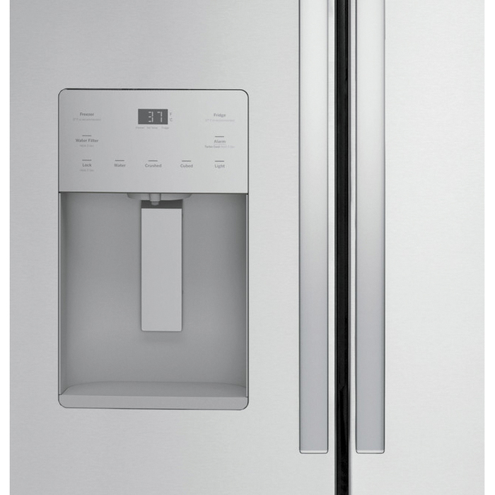 GE GFE26JYMFS French-Door Refrigerator, 25.7 cu-ft Overall, 17.54 cu-ft Refrigerator, 8.17 cu-ft Freezer, 3-Door - 3