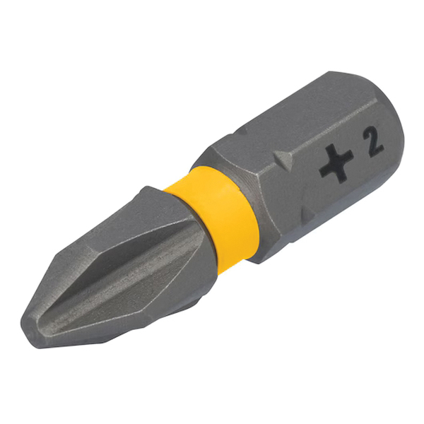 DEWALT MAXFIT ULTRA DWAF1PH2-2H Screwdriving Bit, #2 Drive, Phillips Drive, 1/4 in Shank, 2 in L, Steel - 2