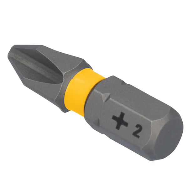 DEWALT MAXFIT ULTRA DWAF1PH2-2H Screwdriving Bit, #2 Drive, Phillips Drive, 1/4 in Shank, 2 in L, Steel - 3