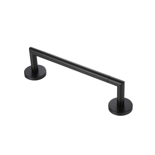 Paradise Bathworks Arcadia Series 69420 Single Towel Bar, 18 in L Rod, Zinc, Matte Black, Surface - 3