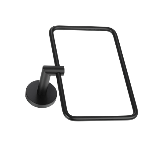 Paradise Bathworks Arcadia Series 69020 Towel Ring, 11 lb, Zinc, Matte Black, Surface - 3