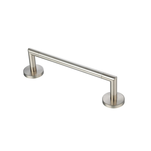 Paradise Bathworks Arcadia Series 69328 Single Towel Bar, 9 in L Rod, Zinc, Satin Nickel, Surface - 3